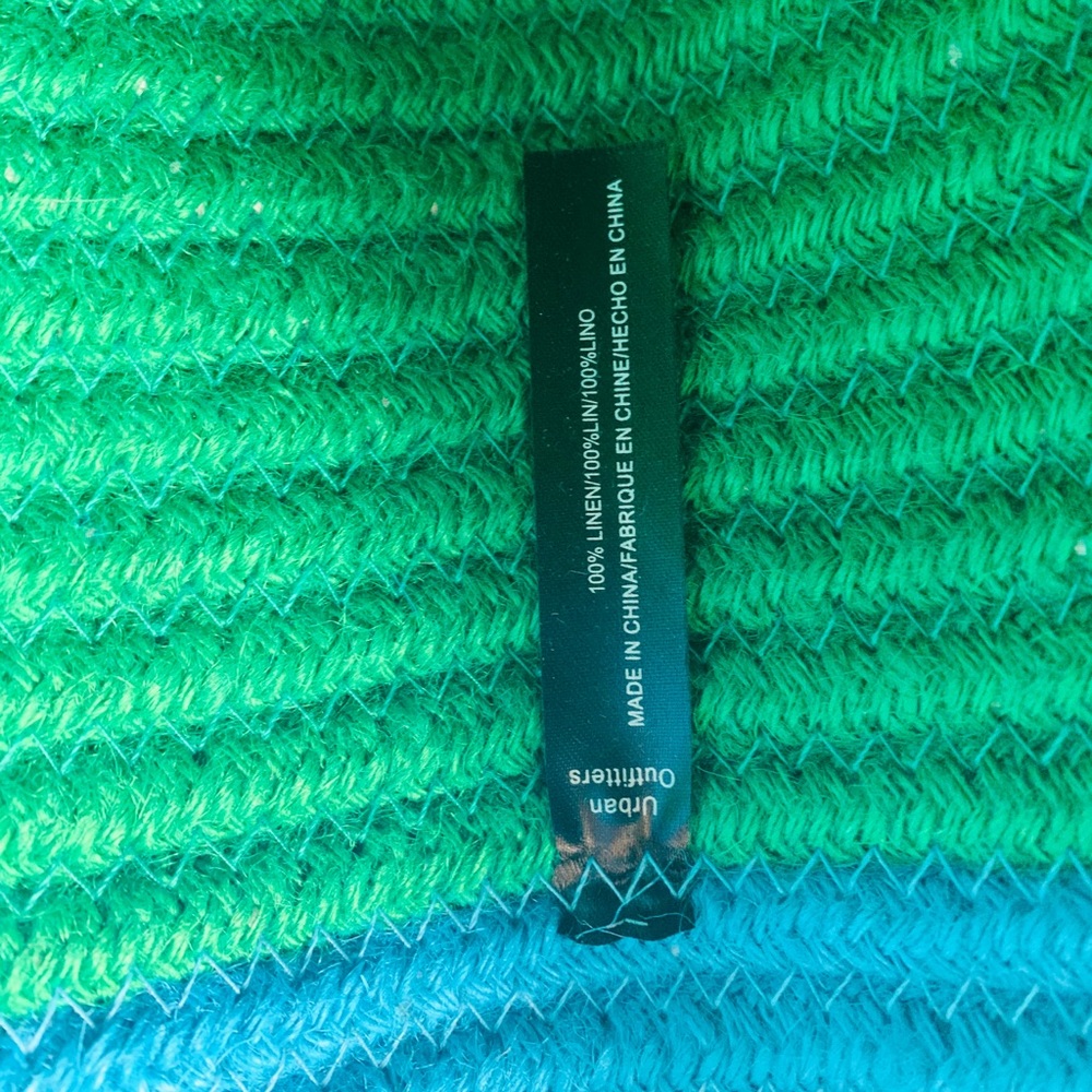 Uo Color-Block Straw Tote - image 7